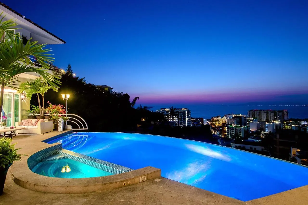 Luxury Villa Rental, Casa Yvonneka Puerto Vallarta Mexico