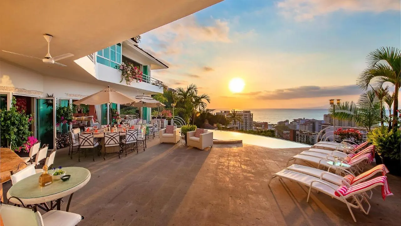 Luxury Villa Rental, Casa Yvonneka Puerto Vallarta Mexico