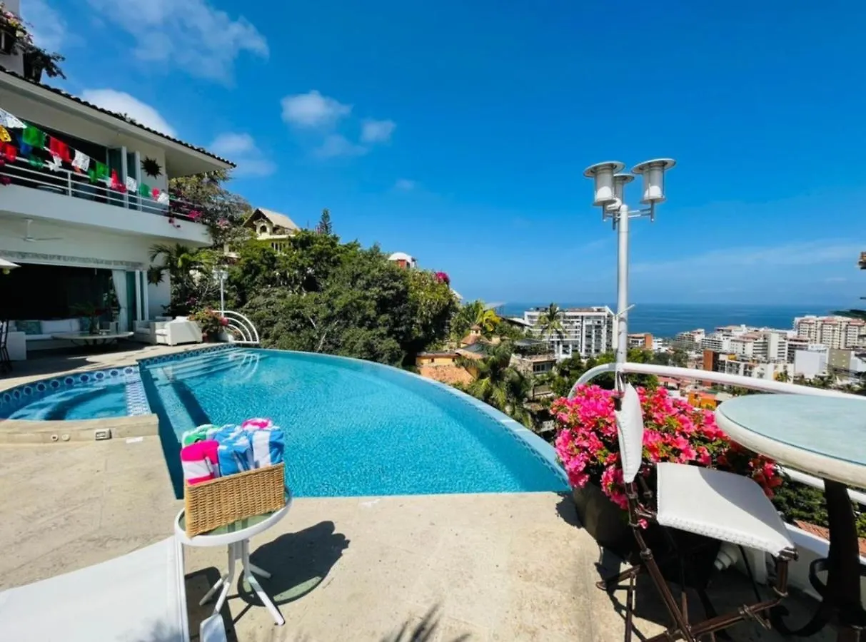 Luxury Villa Rental, Casa Yvonneka Puerto Vallarta Mexico